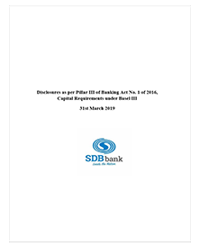 Basel III Pillar III Disclosures March 2019